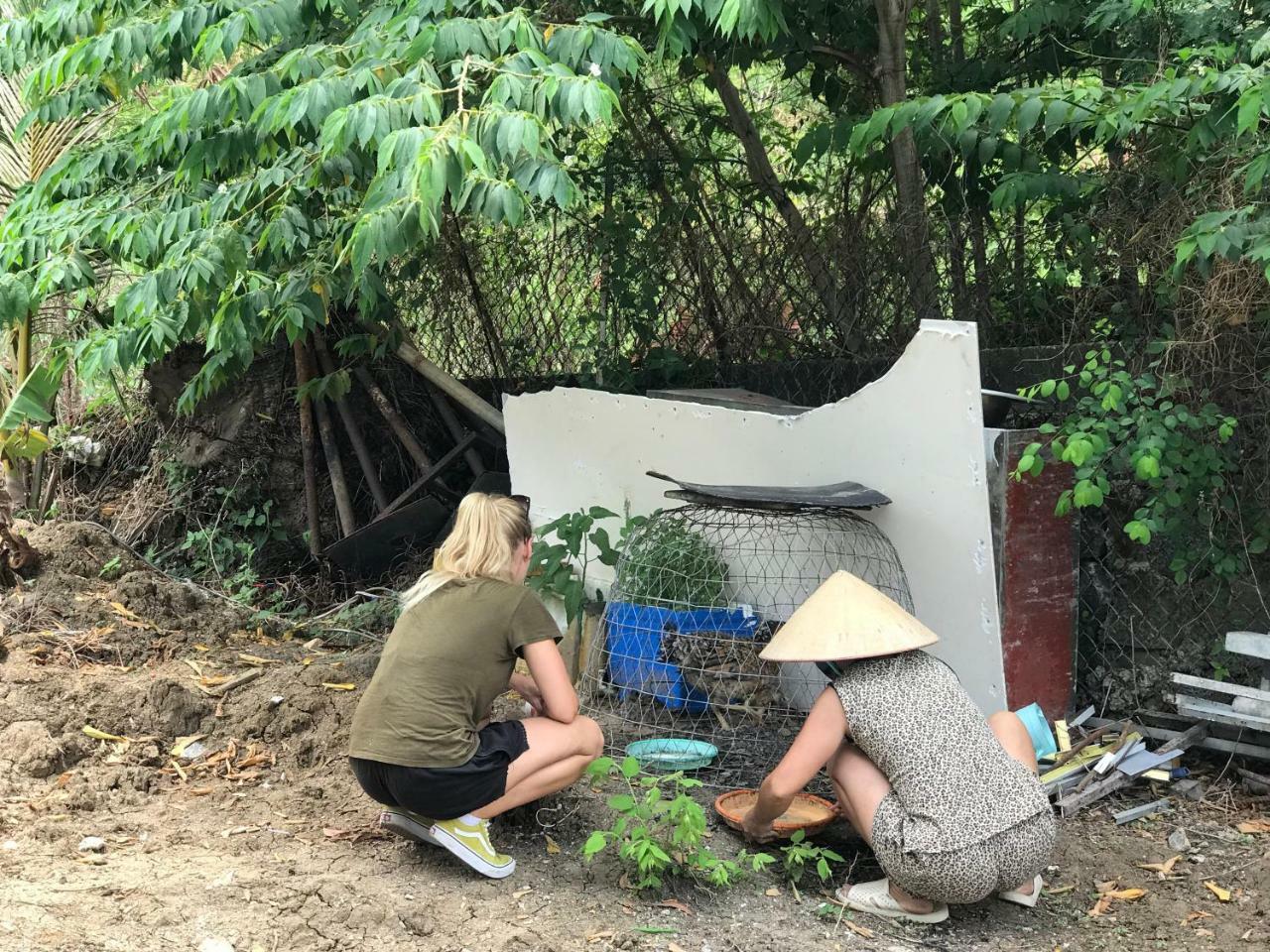Pun Corner Homestay Chi Khu Co Ong Экстерьер фото